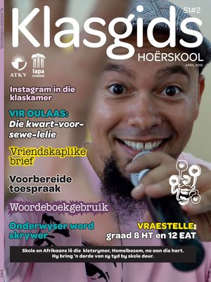 cover image of Klasgids April 2016 Hoërskool